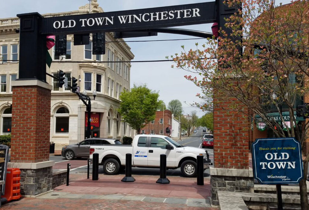 Winchester Old Town Mall Bollards