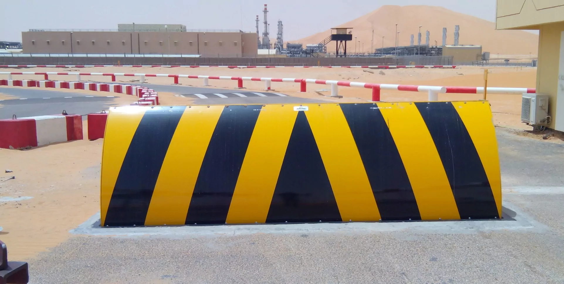Image of Commander Roadblocker in front of Critical National Infrastructure